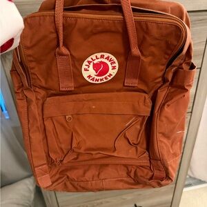 Fjallraven Kanken Backpack in rust